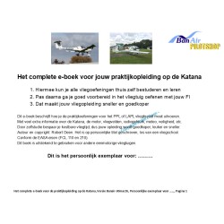 PPL/LAPL Vliegopleiding Katana – Complete Praktijkgids (E-book PDF)