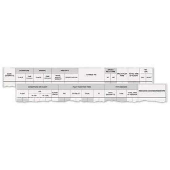 EASA FCL-Compliant Pilot Log