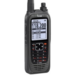 ICOM Aviation Radio Handheld IC-A25CE (#33) Lite - 8.33 & 25 kHz Channel Spacing, COM Channels ICOM Aviation Radio Handheld IC-A25CE (#33) Lite - 8.33 & 25 kHz Channel Spacing, COM Channels