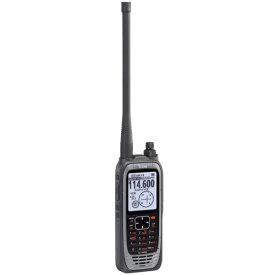 ICOM A25NE VHF AIR BAND NAV / COM / GPS RADIO WITH BLUETOOTH 