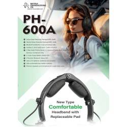 RayTalk Black PH-600A ANR Headset RayTalk Black PH-600A ANR Headset