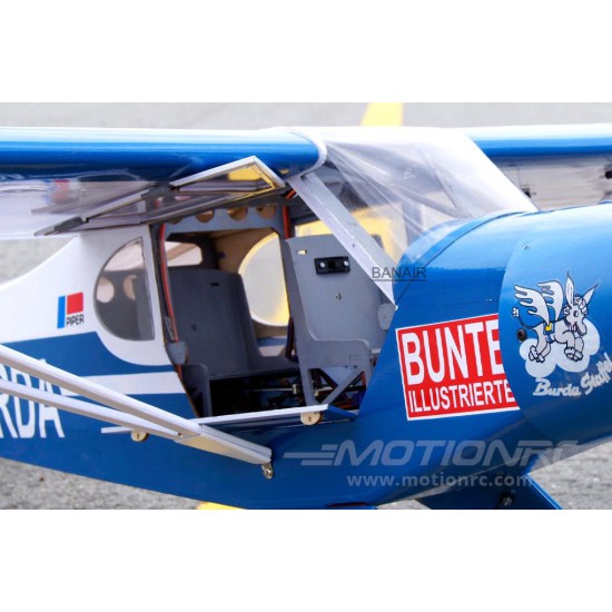 Nexa Piper PA-18 Super Cub Burda 1620mm (63.7") Wingspan - ARF